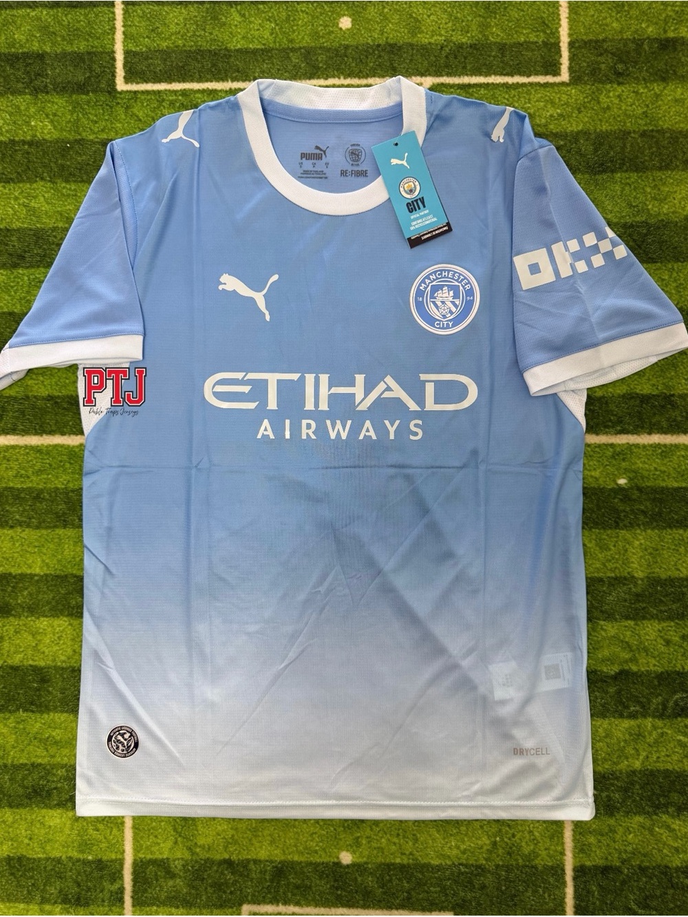 Manchester City Home Soccer Jersey